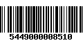 Código de Barras 5449000008510