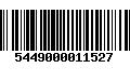 Código de Barras 5449000011527