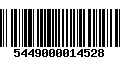 Código de Barras 5449000014528