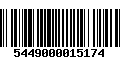 Código de Barras 5449000015174