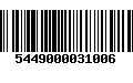 Código de Barras 5449000031006