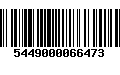 Código de Barras 5449000066473