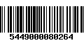 Código de Barras 5449000080264