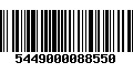 Código de Barras 5449000088550