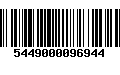 Código de Barras 5449000096944