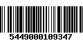 Código de Barras 5449000109347