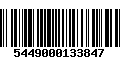 Código de Barras 5449000133847