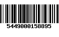 Código de Barras 5449000158895