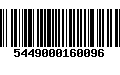 Código de Barras 5449000160096