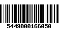 Código de Barras 5449000166050