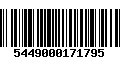 Código de Barras 5449000171795