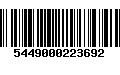 Código de Barras 5449000223692