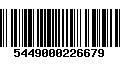 Código de Barras 5449000226679