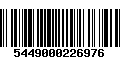 Código de Barras 5449000226976