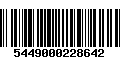 Código de Barras 5449000228642