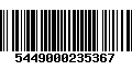 Código de Barras 5449000235367