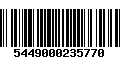 Código de Barras 5449000235770