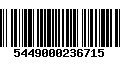 Código de Barras 5449000236715