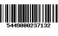 Código de Barras 5449000237132