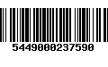 Código de Barras 5449000237590