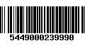 Código de Barras 5449000239990