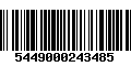 Código de Barras 5449000243485