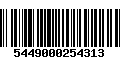 Código de Barras 5449000254313