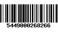 Código de Barras 5449000268266