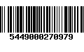 Código de Barras 5449000270979