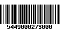 Código de Barras 5449000273000