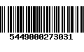 Código de Barras 5449000273031