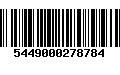 Código de Barras 5449000278784