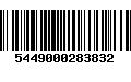 Código de Barras 5449000283832