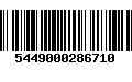 Código de Barras 5449000286710