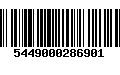 Código de Barras 5449000286901