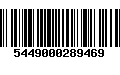 Código de Barras 5449000289469