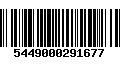 Código de Barras 5449000291677