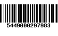 Código de Barras 5449000297983