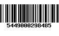 Código de Barras 5449000298485