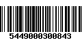 Código de Barras 5449000300843