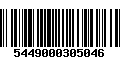 Código de Barras 5449000305046