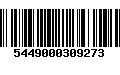 Código de Barras 5449000309273