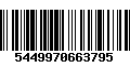 Código de Barras 5449970663795