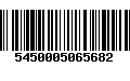 Código de Barras 5450005065682