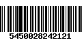 Código de Barras 5450028242121