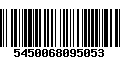 Código de Barras 5450068095053