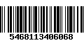 Código de Barras 5468113406068