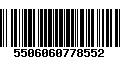 Código de Barras 5506060778552