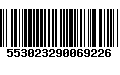 Código de Barras 553023290069226