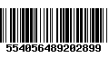 Código de Barras 554056489202899